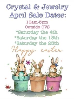 April Pop-Up Dates